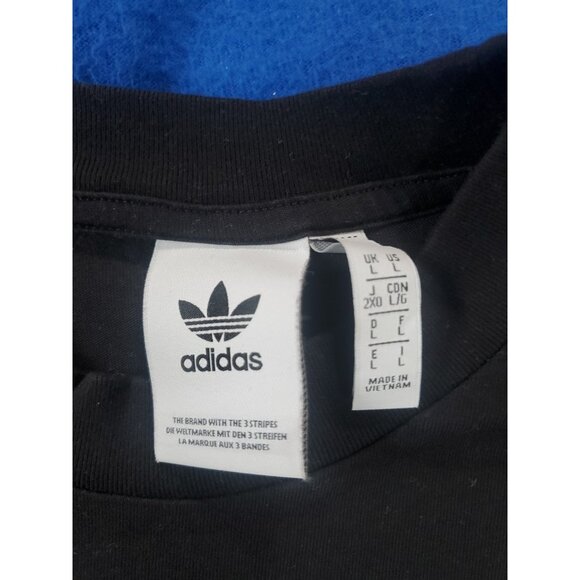 Adidas Black & Red Active Training Short Sleeve New Nwot T-Shirt Men's Size L - Picture 3 of 14
